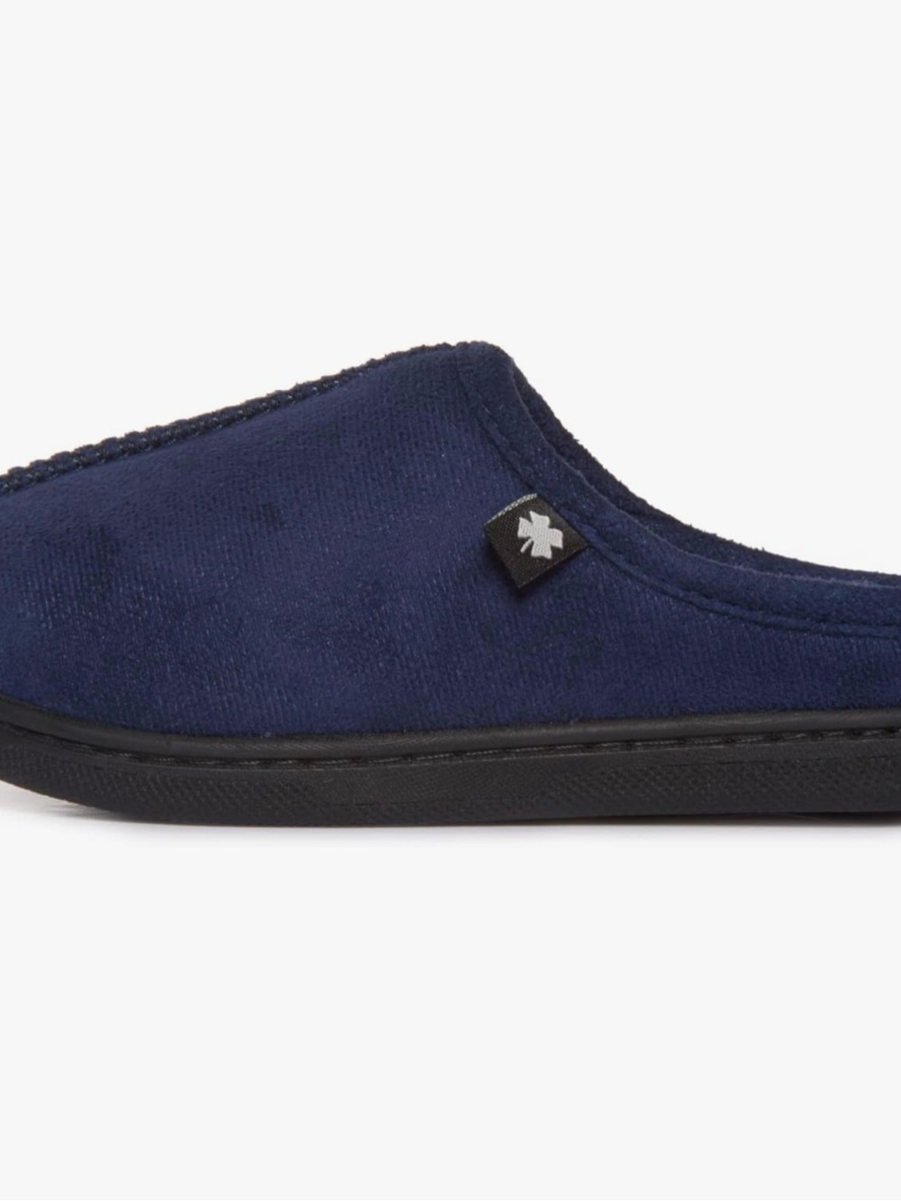 Lucky Brand Boy’s Navy and White Slip-On Cozy Slipper size 6 never worn - Picture 2 of 3